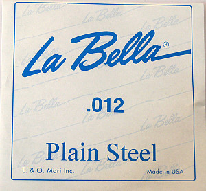 La Bella PS012 - Одиночная струна для гитары 0.012