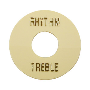 Hosco LP-SW-I - Накладка под переключатель Treble/Rhythm, кремовая