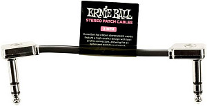 ERNIE BALL 6407 stereo, 7.5см - Инструментальный кабель