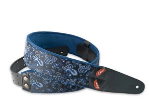 RightOn Straps 8401070100140 Mojo Paisley Blue - Ремень для гитары
