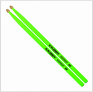 KALEDIN DRUMSTICKS 5B флуорисцентные - Барабанные палочки граб