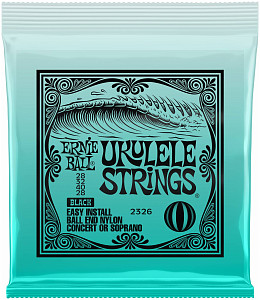 ERNIE BALL 2326 Ball end Nylon 28-40 - Струны для укулеле