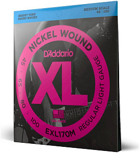 D'ADDARIO EXL170 M - Струны для бас-гитары