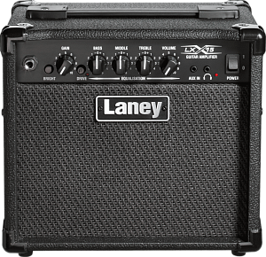 Laney LX15 BLACK - Комбоусилитель для электрогитары