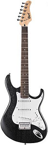 CORT G100-OPB G Series Электрогитара, черная, Cort