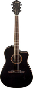 FENDER F1020SCE BLACK - Гитара электроакустическая