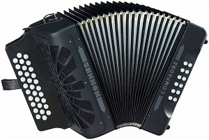 HOHNER Compadre GCF black - Аккордеон диатонический