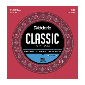 D'Addario J27H04 Отдельная 4-ая струна для классической гитары, сильное натяжение
