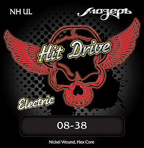 NH-UL Hit Drive Ultra Light Комплект струн для электрогитары, 8-38, Мозеръ