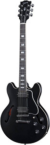 GIBSON 2016 MEMPHIS ES-339 SATIN EBONY - Электрогитара