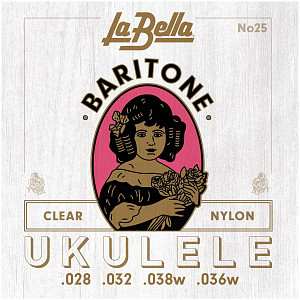 LA BELLA 25 - Струны для укулеле баритон
