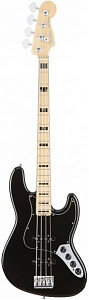 FENDER American Elite Jazz Bass MN Black - Бас-гитара