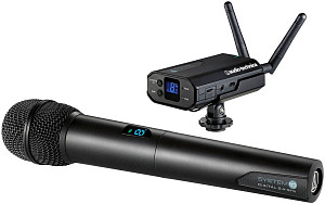 AUDIO-TECHNICA ATW1702 - накамерная радиосистема, 8 каналов 2.4 MHz с ручным...