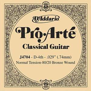 D`Addario J4704 - Одиночная струна для классической гитары
