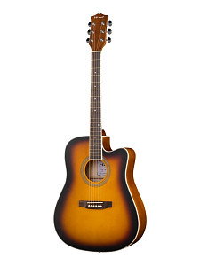 Mirra WM-C4115 SB - Акустическая гитара, с вырезом