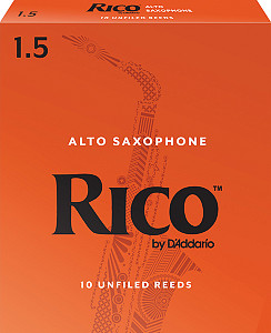 RJA1015 Rico Трости для саксофона альт, размер 1.5, 10шт в упаковке Rico