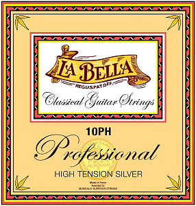 LA BELLA 10PH - Струны для классической гитары