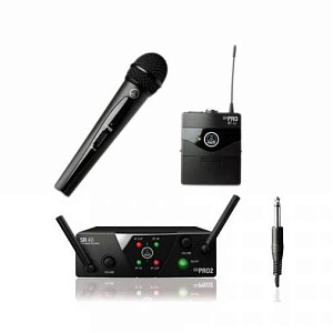 AKG WMS40 Mini2 Mix Set BD US45A/C (660.700&662.300)- радиосистема с ручным...