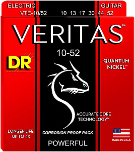 DR VTE 10/52 - Струны для электрогитары