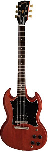 GIBSON SG Tribute Vintage Cherry Satin электрогитара, цвет вишневый, в...