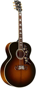 GIBSON SJ-200 Vintage Sunburst + Кейс - Гитара электроакустическая