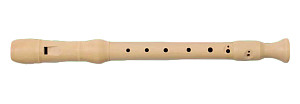 M221-1 Блокфлейта сопрано, барочная система, клен, 3 части, Meinel
