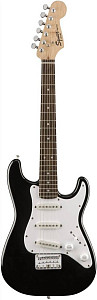 FENDER SQUIER SQUIER MINI STRAT V2 BLK - Электрогитара
