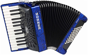 HOHNER Bravo II 48 dark blue - Аккордеон 1/2