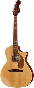 FENDER NEWPORTER PLAYER NATURAL WN электроакустическая гитара, цвет натуральный