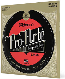 D'ADDARIO EJ45 C - Струны для классической гитары