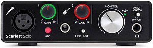 FOCUSRITE Scarlett Solo 2nd Gen - Мобильный интерфейс