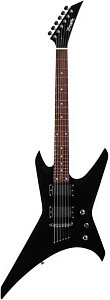 ZOMBIE JS-30WR/BK - электрогитара jackson warrior, корпус - индийский орех,...