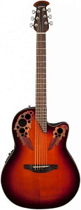 OVATION CE44-1 Celebrity Elite Mid Cutaway Sunburst гитара электроакустическая
