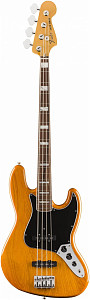 FENDER VINTERA '70S JAZZ BASS®, PAU FERRO FINGERBOARD, AGED NATURAL...