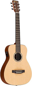MARTIN LXME LITTLE MARTIN SERIES электроакустическая гитара с чехлом