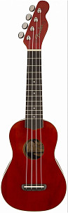 FENDER UKULELE VENICE CHERRY - Укулеле сопрано