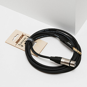 MC226-XFJS-1,5m Кабель микрофонный, XLRF-6.35мм стерео, 1.5м, SHNOOR