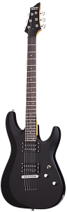 Schecter C-6 Deluxe BK Гитара электрическая