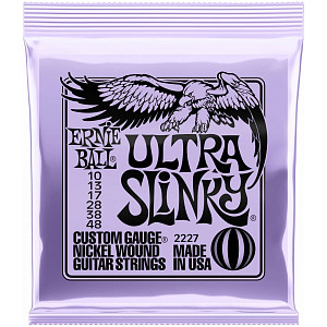 ERNIE BALL 2227 - Струны для электрогитары Nickel Wound Ultra Slinky