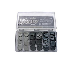4450 Nylon Big Stubby Коробка медиаторов 144шт, 3 толщины, Dunlop