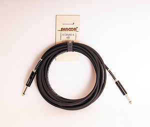 IC124-JMe-B-6m Кабель инструментальный, 6.35мм моно, 6м, SHNOOR