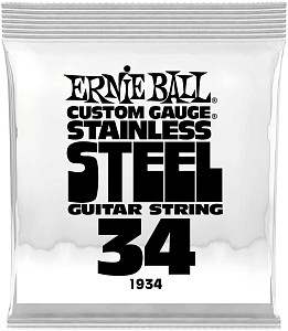 ERNIE BALL 1934 Stainless Steel .034 - Струна одиночная для электрогитары