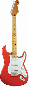 FENDER Classic Series '50s Stratocaster, Maple Fingerboard, Fiesta Red - Электрогитара