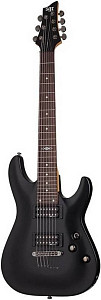 SCHECTER SGR C-7 MSBK - 7-струнная электрогитара, 24 лада