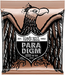 ERNIE BALL 2080 Paradigm Phosphor Bronze Extra Light 10-50 - Струны для акустической гитары