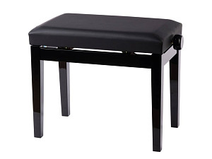 Rin HY-PJ010 GLOSS BLACK - Банкетка, искусственная кожа.