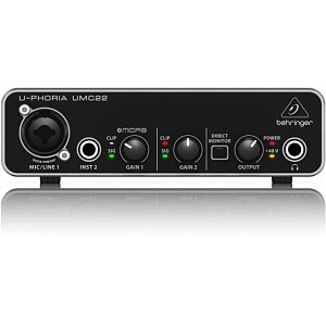 BEHRINGER UMC22 - Звуковая карта