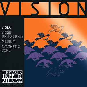 VI200 Vision Комплект струн для альта размером 4/4, среднее натяжение, Thomastik