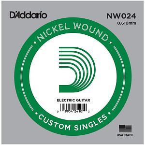 D'ADDARIO NW024 - Струна одиночная для электрогитары