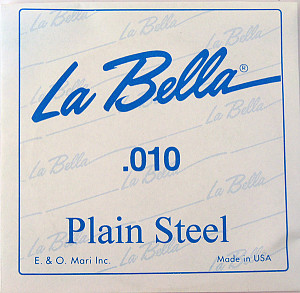 PS010 Отдельная стальная струна, 010, La Bella